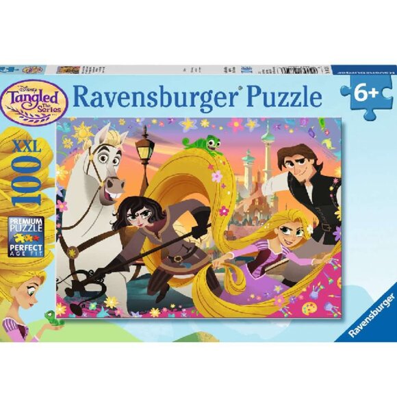 New sealed Ravensburger 100XXL Puzzle-Disney Tangled Princess Rapunzel - Picture 1 of 14